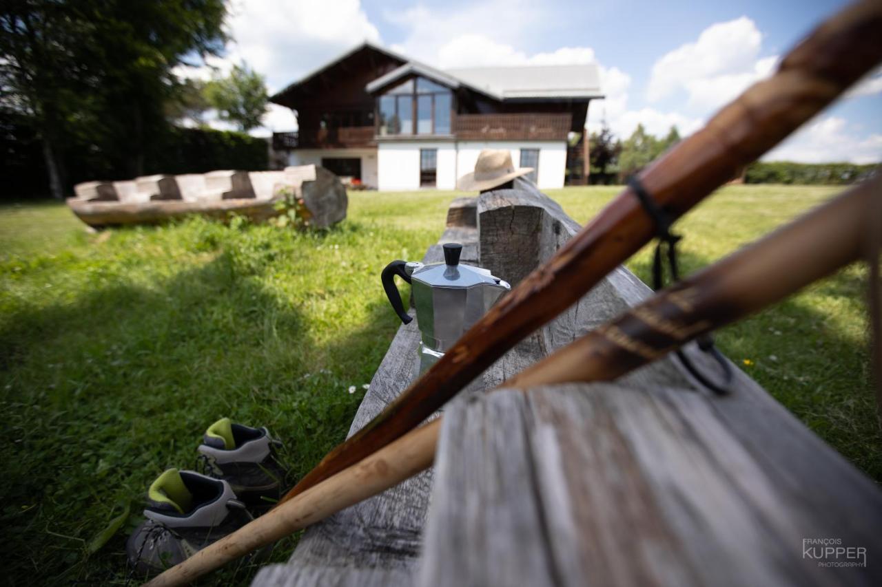 Villa Le Gagnage 31 Pers- Malmedy, Rustique, Vue, Wellness Esterno foto