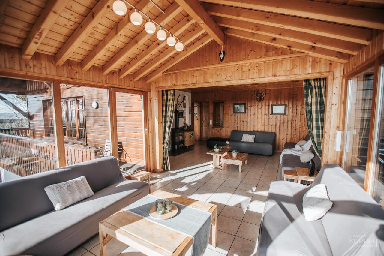 Villa Le Gagnage 31 Pers- Malmedy, Rustique, Vue, Wellness Esterno foto