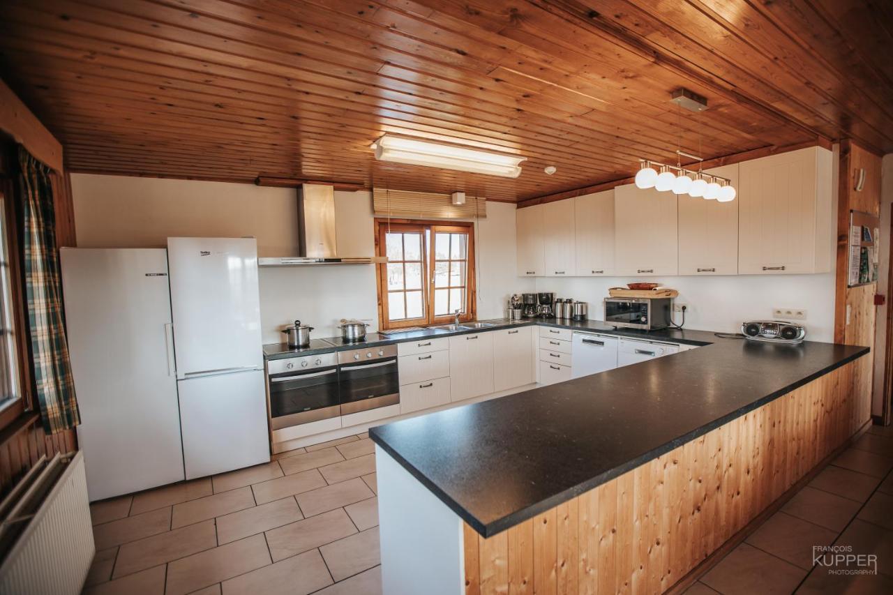 Villa Le Gagnage 31 Pers- Malmedy, Rustique, Vue, Wellness Esterno foto