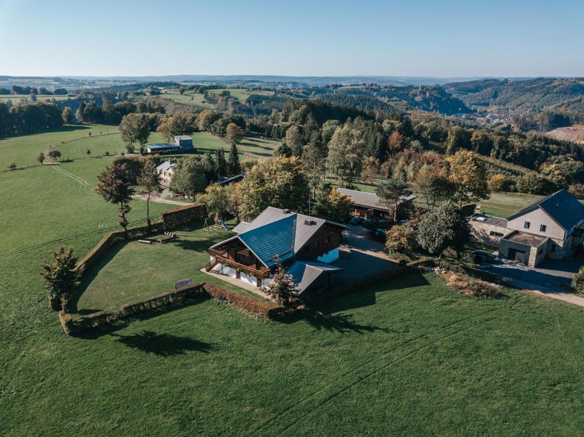 Villa Le Gagnage 31 Pers- Malmedy, Rustique, Vue, Wellness Esterno foto